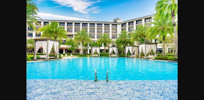 「桃园大溪笠復威斯汀度假酒店」今首度标售，下午开标结果，无人投标。（图／撷取自桃园大溪乏復威斯汀度假酒店官网）