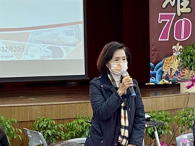 宜兰县长林姿妙希望交通部能听取民眾的声音、审慎评估。（吴佩蓉摄）