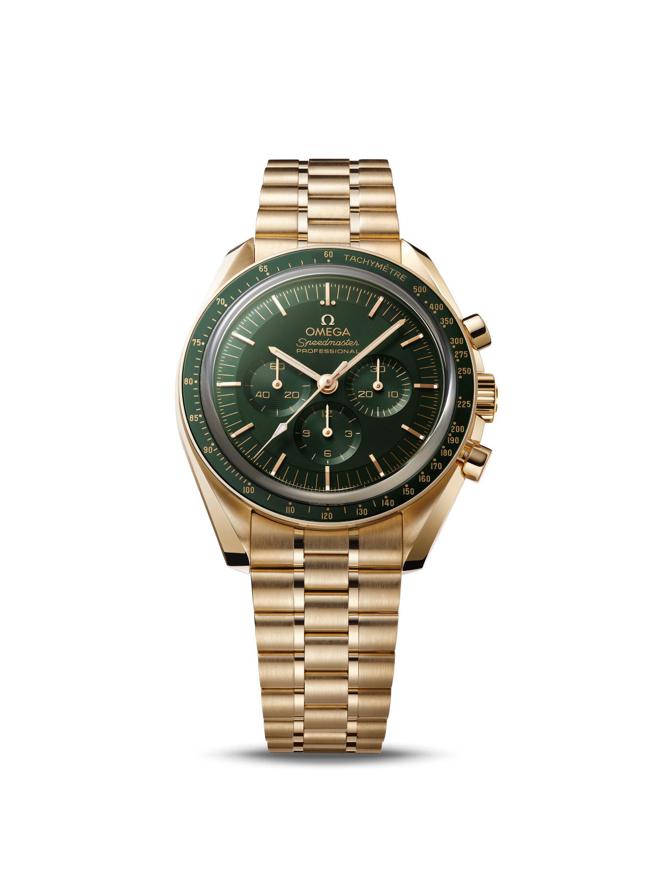 欧米茄Speedmaster超霸登月表，124万1000元。（OMEGA提供）