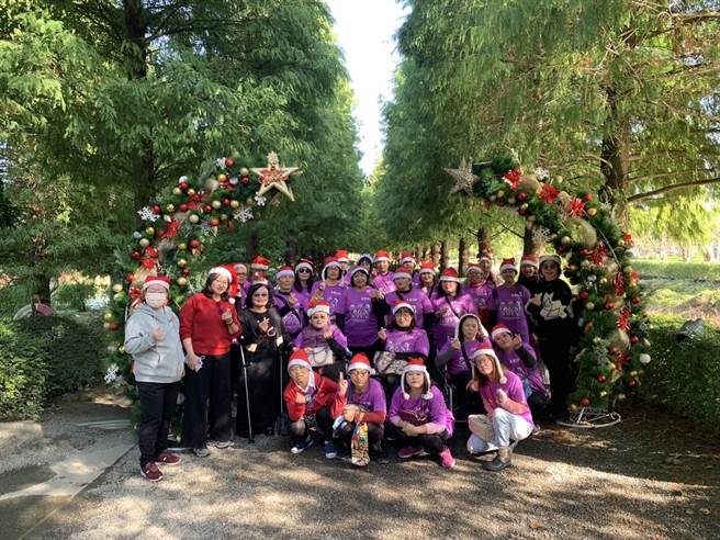 成美园邀请社福机构免费入园，安排兼具文化传承与自然赏景的感恩之旅。(成美园提供／吴建辉彰化传真)