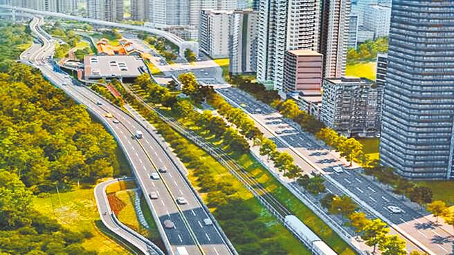 地方期待多年的淡北道路，新北市府表示将在本月底前发包。（新北市工务局提供／叶德正新北传真）