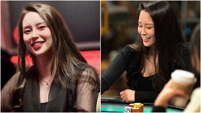 扑克女神Sashimi日前参加比赛的影片在网路疯传。(图／翻摄自Sashimi推特)