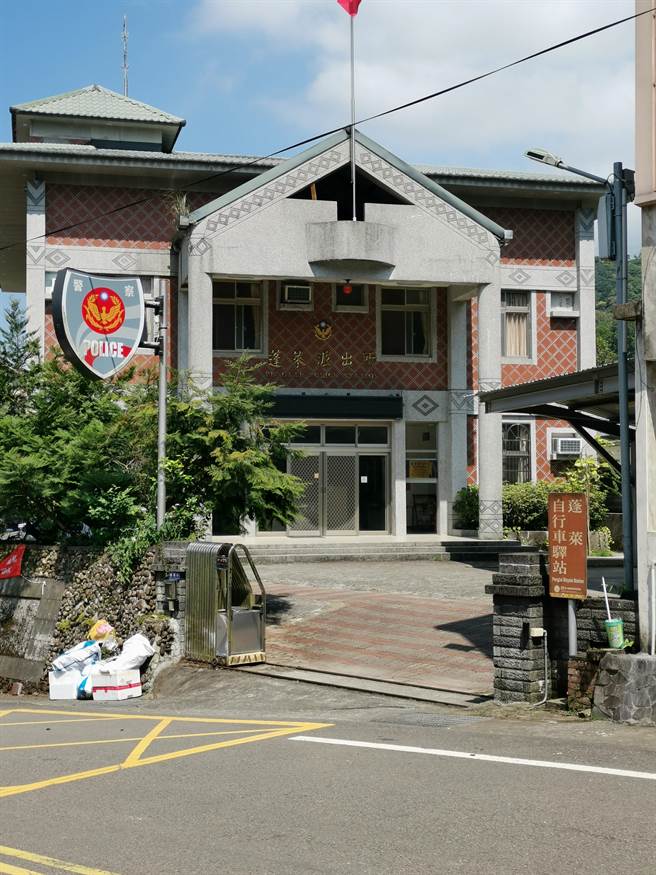 南庄乡蓬莱村蓬莱派出所，已从本月12日撤离警力。（谢明俊摄）