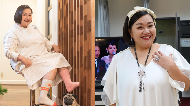 锺欣凌透露女儿同学说她矮又胖，让她心情非常复杂。(图/锺欣凌 FB)