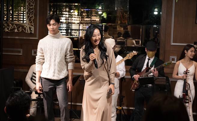 聶雲的老婆、大兒子精心準備表演製造驚喜。（傑星傳播提供）