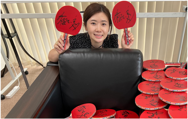 福原爱被日媒选为身价暴跌女艺人的第一名。（图／微博@福原爱）