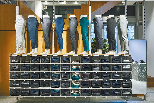 lululemon光是男士裤子就有多种选择，消费者可依需求找到最合适的单品。（lululemon提供）