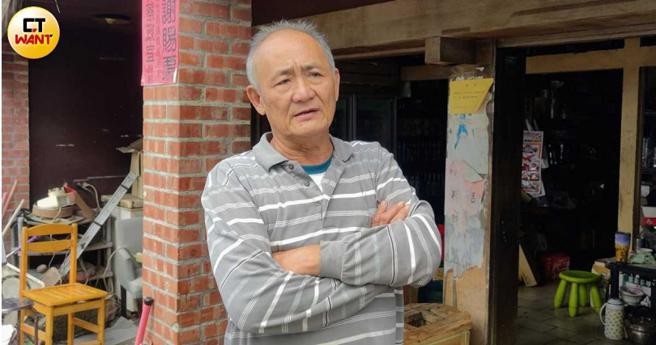 在当地居住41年的柑仔店老板陈先生表示，人彘案震惊地方，小镇居民们议论纷纷，不过线索太少，死者和凶手身分成谜。（图／方万民摄）