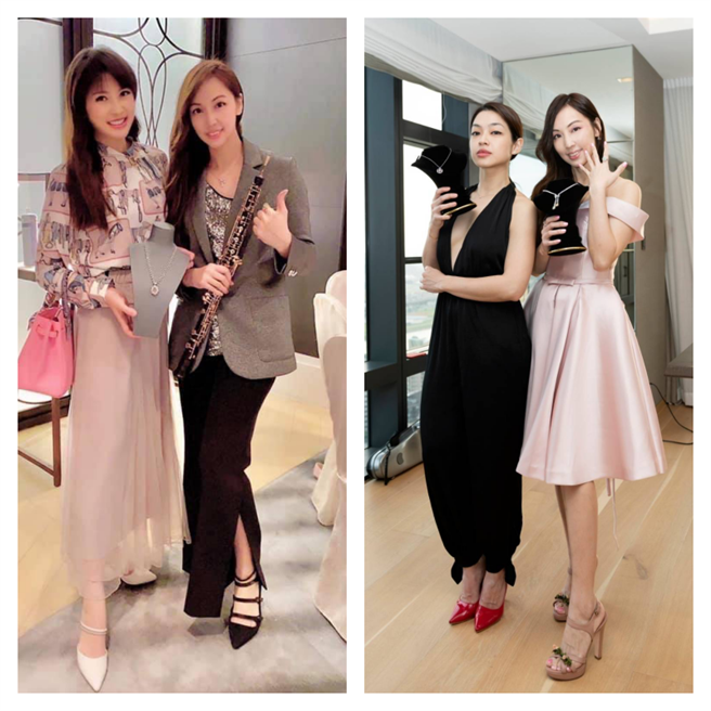 樂團雙嬌康尼媚（左）、陳姿吟。（BellaCouture提供）