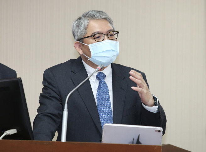 内政部代理部长花敬群。（资料照/姚志平摄）