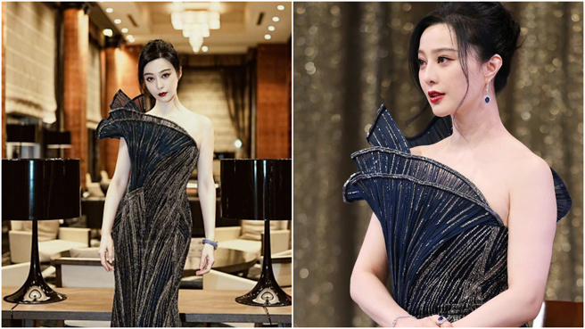 范冰冰未修圖的照片反而得到許多粉絲的盛讚。(圖/微薄)