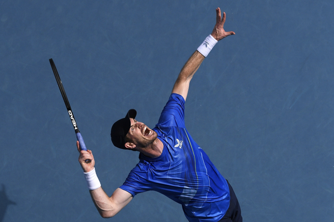 英国网球好手莫瑞已经经歷一次严重臀伤再回到球场，但坦言再一次重伤，自己就要真的从球员身份退休。（资料照／美联社）