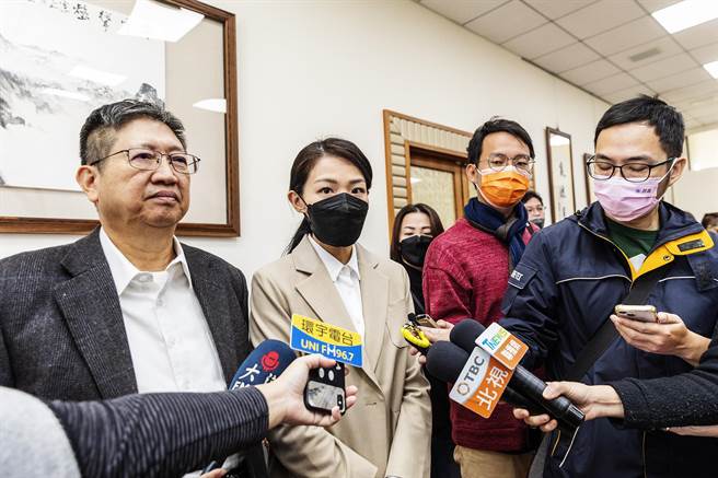 高虹安对助理费案被约谈时便当对话外泄，还原当天对话说，「觉得有点无辜啦！」（罗浚滨摄）