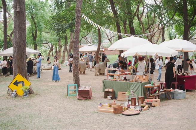 知名市集品牌「好好手感市集」与新竹市府合作，为即将到来的圣诞佳节筹办圣诞市集，本周末将在新竹公园盛大登场。资料照。（新竹市政府提供／王惠慧新竹传真）