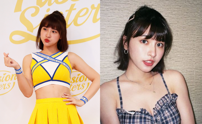 峮峮現身尾牙現場，零修圖真實身材曝光。(圖/中時資料照、峮峮IG)