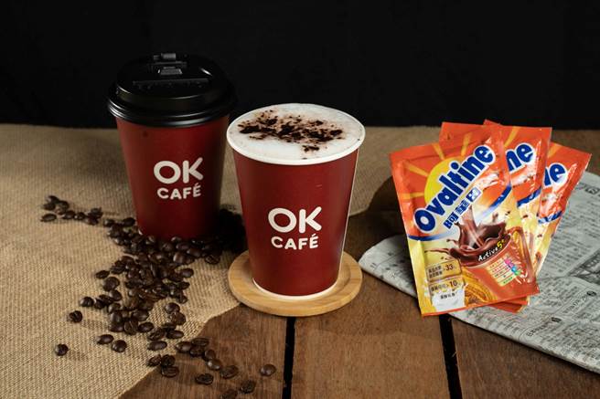 OKCAFE與阿華田推出「經典阿華田」、「阿華田摩卡拿鐵」等，獨特麥芽和可可香氣提升飲品層次。（OKmart提供