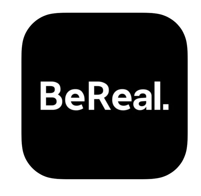 苹果年度iPhone APP《BeReal》主打希望用户放下修图、滤镜，呈现个人最真实一面的社交APP。（翻摄APP Store）