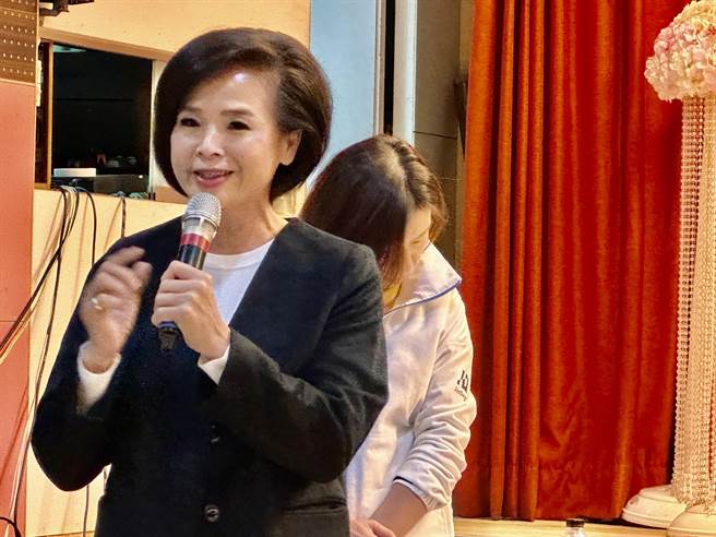 議員賴燕雪直言，民進黨選舉遭逢挫敗，大家都不敢講真話。（廖志晃攝）