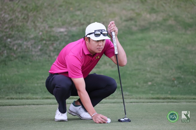 台丰ADT公开赛第一回合泰国选手苏提帕以69杆单独领先。（TPGA提供）