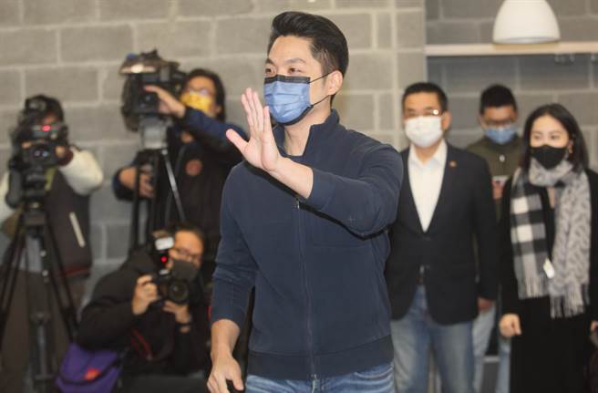 蒋万安今举行小内阁人事公布发表并受访。（张铠乙摄）