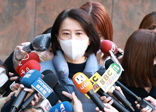 國民黨第三選區立委補選候選人王鴻薇。（陳俊吉攝）