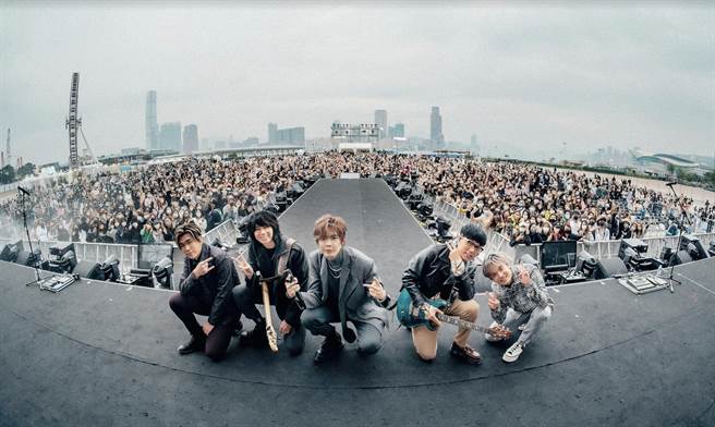 摇滚天团八三夭12月初受邀至香港Unik Asia Festival音乐节演出。（KKLIVE提供）