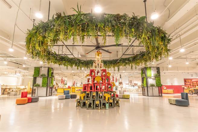 半山梦工厂吸引超过300种严选品牌进驻，即日起至元月2日推满额抽奖活动。（业者提供／杨静茹南投传真）