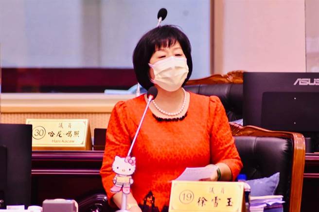 國民黨提名徐雪玉角逐副議長。（資料照片）