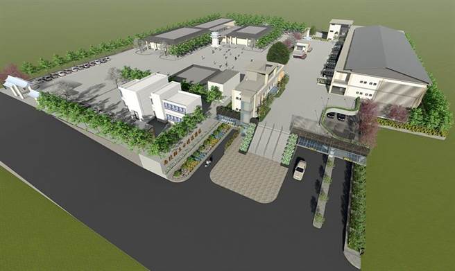 南投县立殡仪馆旁新建「生命礼仪园区」，提供民眾更舒适的治丧环境。（南投县府提供／杨静茹南投传真）