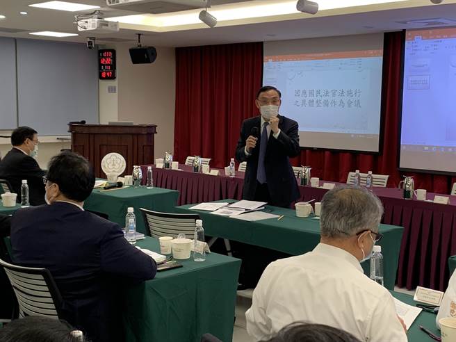 国民法官法元旦上路，法务部邀全国地检署检察长开会因应。（最高检提供）