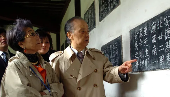 日本前首相海部俊树积极推进日中关系，他姿态极软，曾到南京去为战争死难者致歉。（图／腾讯网）