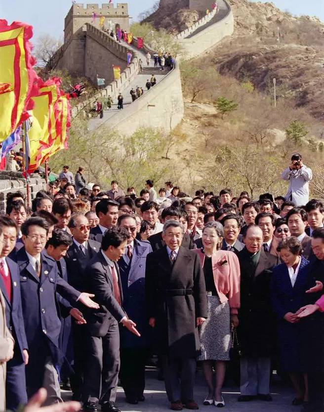 日本天皇明仁夫妇访问中国是中日关系的歷史性事件，也是中日关系最好的时刻。（图／中新社）