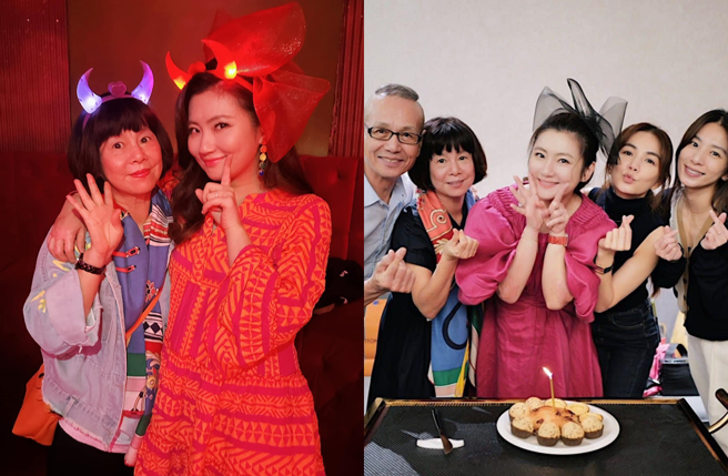 Selina和妈妈感情好。（图／翻摄自任家萱 Selina脸书）