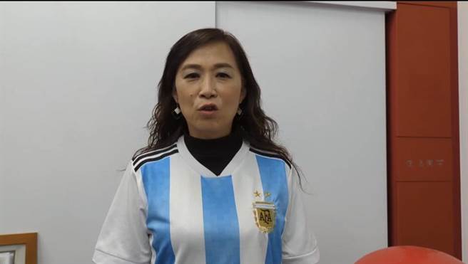 立委林宜瑾也表示，明天就是改选的日子，她将与中评会主委赖瑞隆亲赴现场，监督党纪的落实。（林宜瑾办公室提供／游念育台北传真）