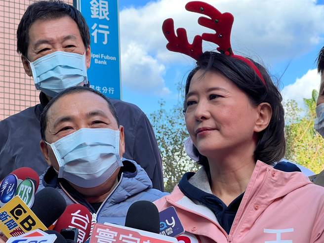 侯友宜再度喊话，中央应该要赶快拿出方法处理核废料。（李奇叡摄）