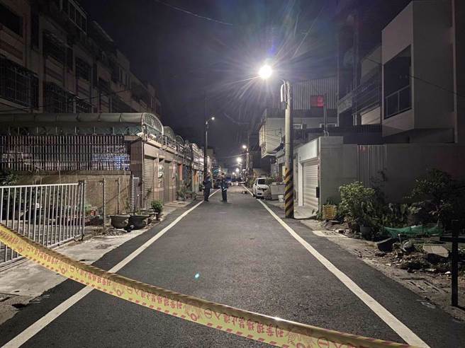 冈山男子持镰刀挥砍侄子，疑家庭土地纠纷爆衝突，男遭警开15枪中弹亡。（警方提供）