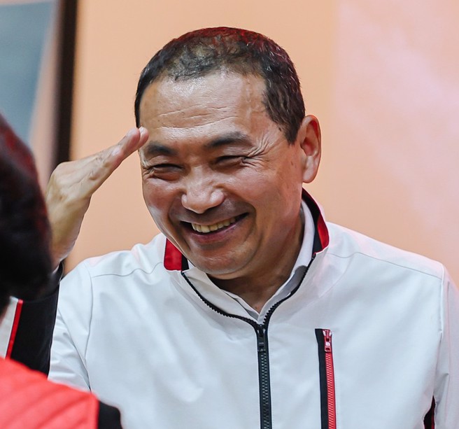 目前高人氣的新北市長侯友宜未來是否代表藍軍參選，引發各界關注。（中時資料照／郭吉銓攝）