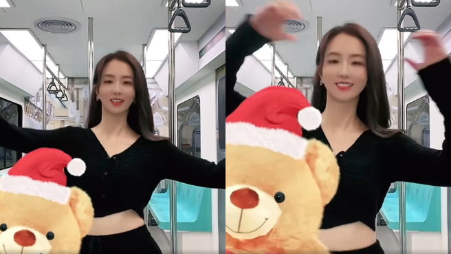 周曉涵火辣的舞蹈動作，令粉絲看得目不轉睛。(圖/周曉涵 FB)