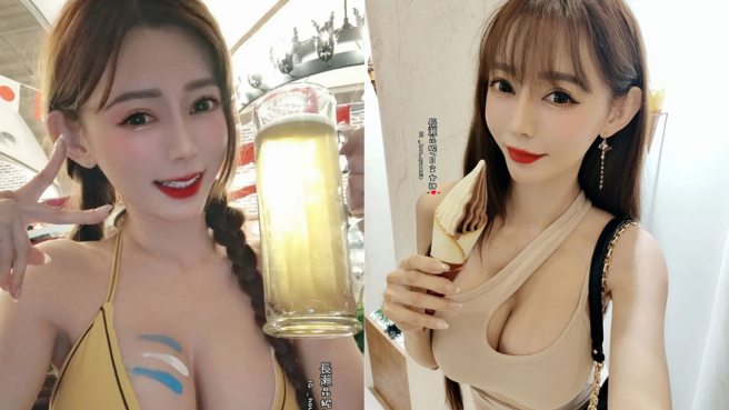 长濑昆妮在圣诞节晒出性感辣照。（图／IG@hou_queenie）