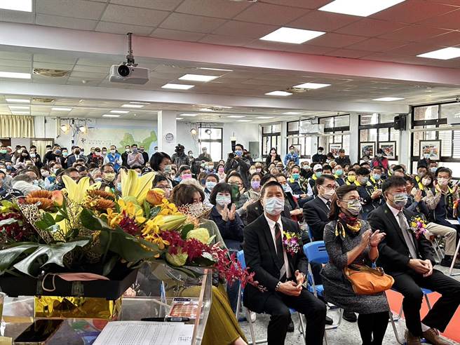 第13届台东市长就职典礼今天举行。（蔡旻妤摄）