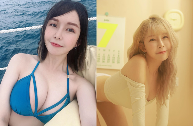 阿乐长相甜美，身材火辣。（图／阿乐facebook）