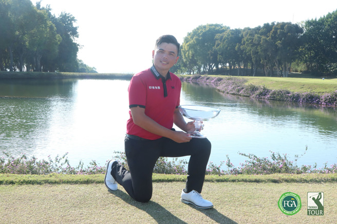 洪健尧在2022台丰ADT公开赛夺冠。（TPGA提供）