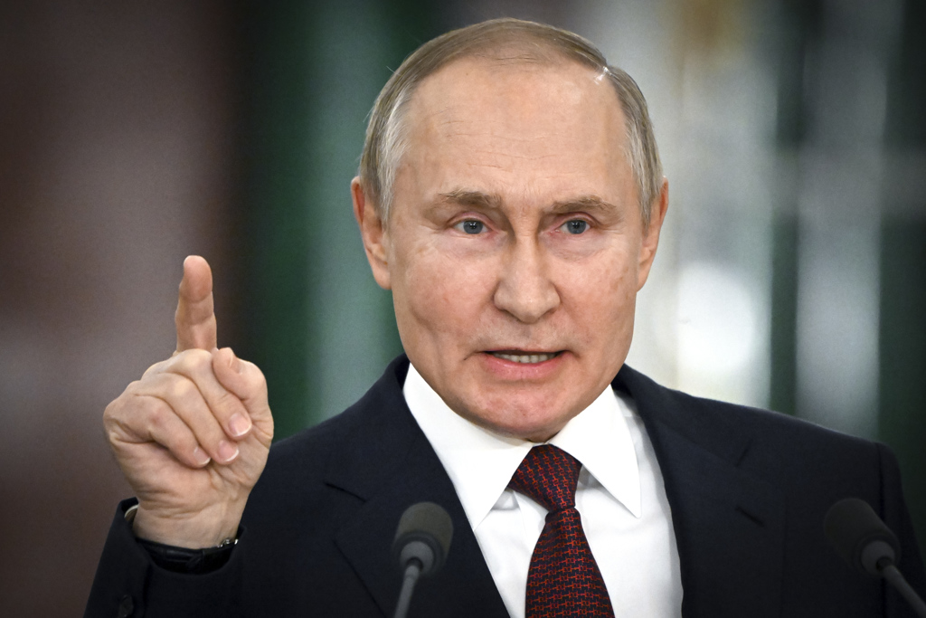 俄国总统普丁（Vladimir Putin）。图/美联社(photo:ChinaTimes)