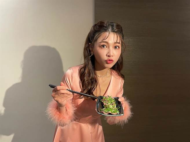 谢京颖超爱吃烧肉。（林淑娟摄）