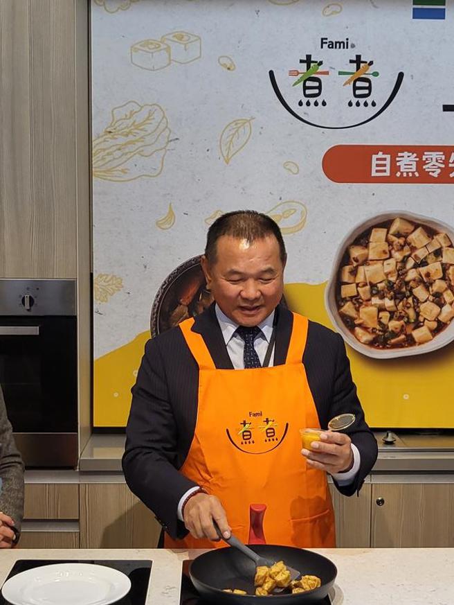 （全家总经理薛东都。图／曾仁凯）