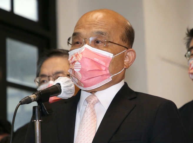 行政院长苏贞昌。（资料照／赵双杰摄）