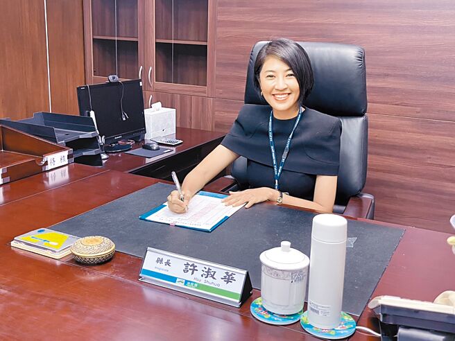 南投縣長許淑華25日上任，立委遺缺將在明年3月4日補選投票。（楊靜茹攝）