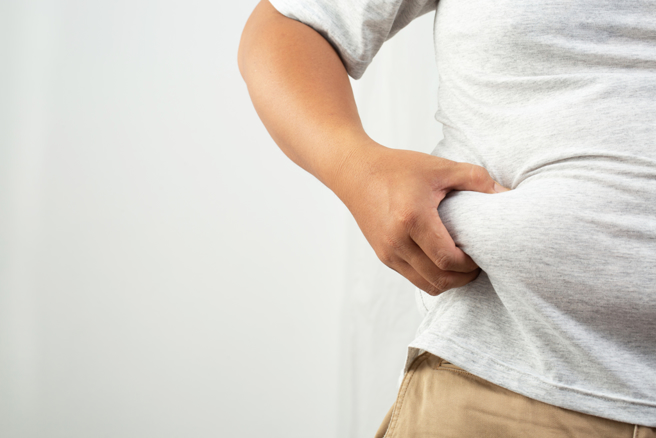 腰围过粗者容易有代谢症候群。(示意图/ Shutterstock )