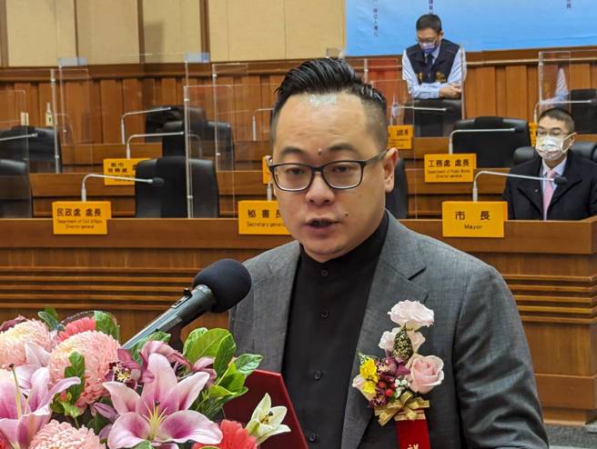 民進黨籍童子瑋當選第20屆基隆市議會議長，他也是72年來，基隆市議會首位民進黨籍議長。（資料照,張志康攝）