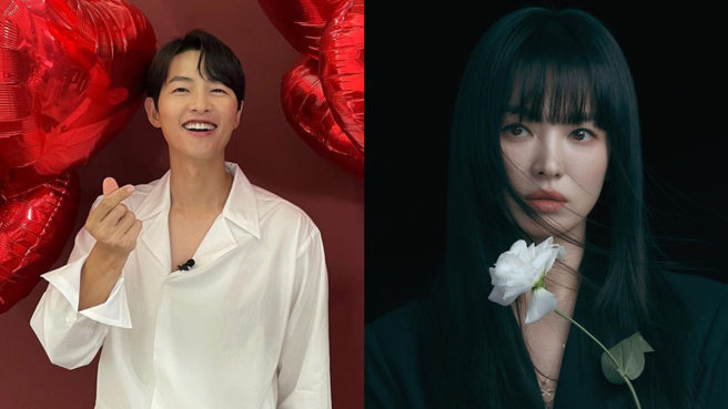 宋仲基认爱后，宋慧乔也现身并发文。（图／IG@hi_songjoongki、kyo1122）